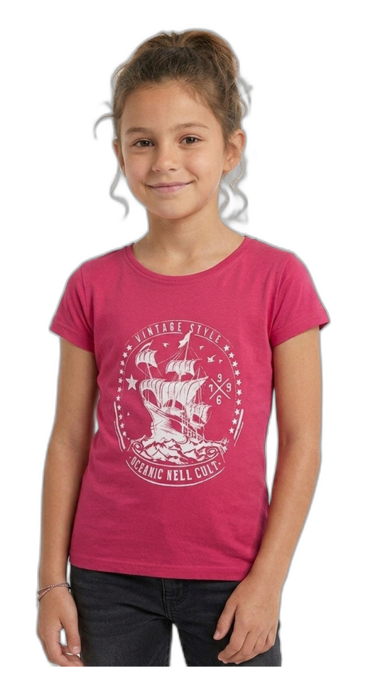Nell Dětské tričko Pirate Pink