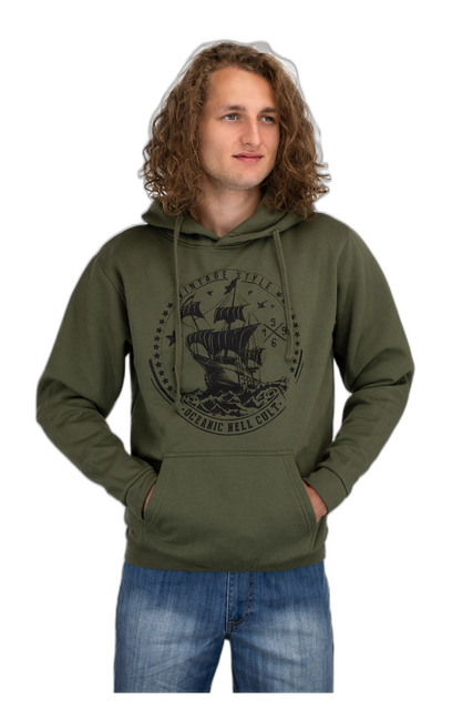 Nell Pánská mikina Pirate Green