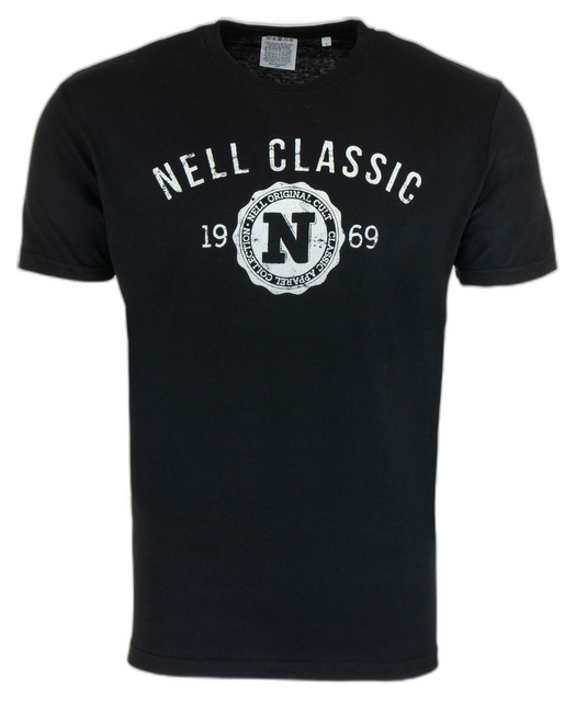Nell Pánské tričko Classic Black