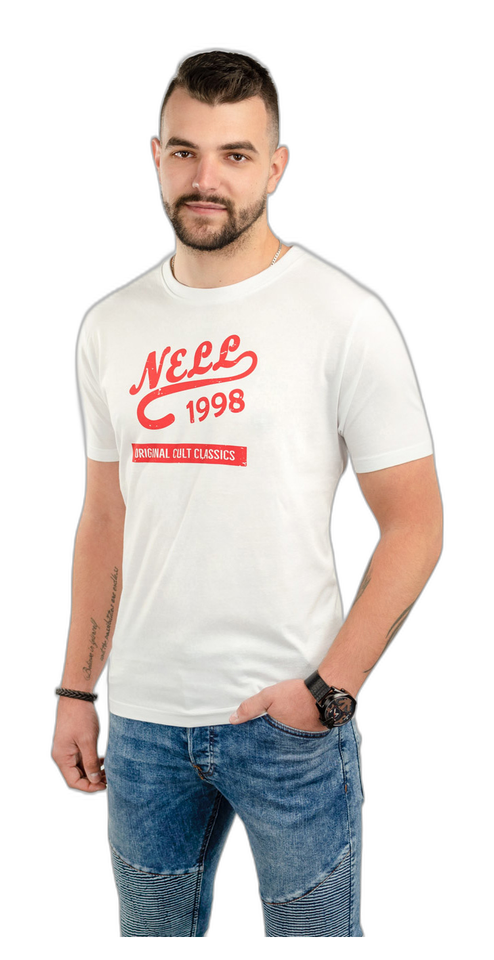 Nell Pánské tričko Alban White