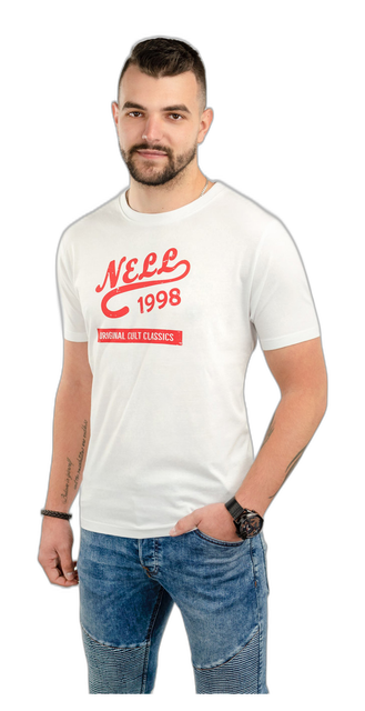 Nell Pánské tričko Alban White