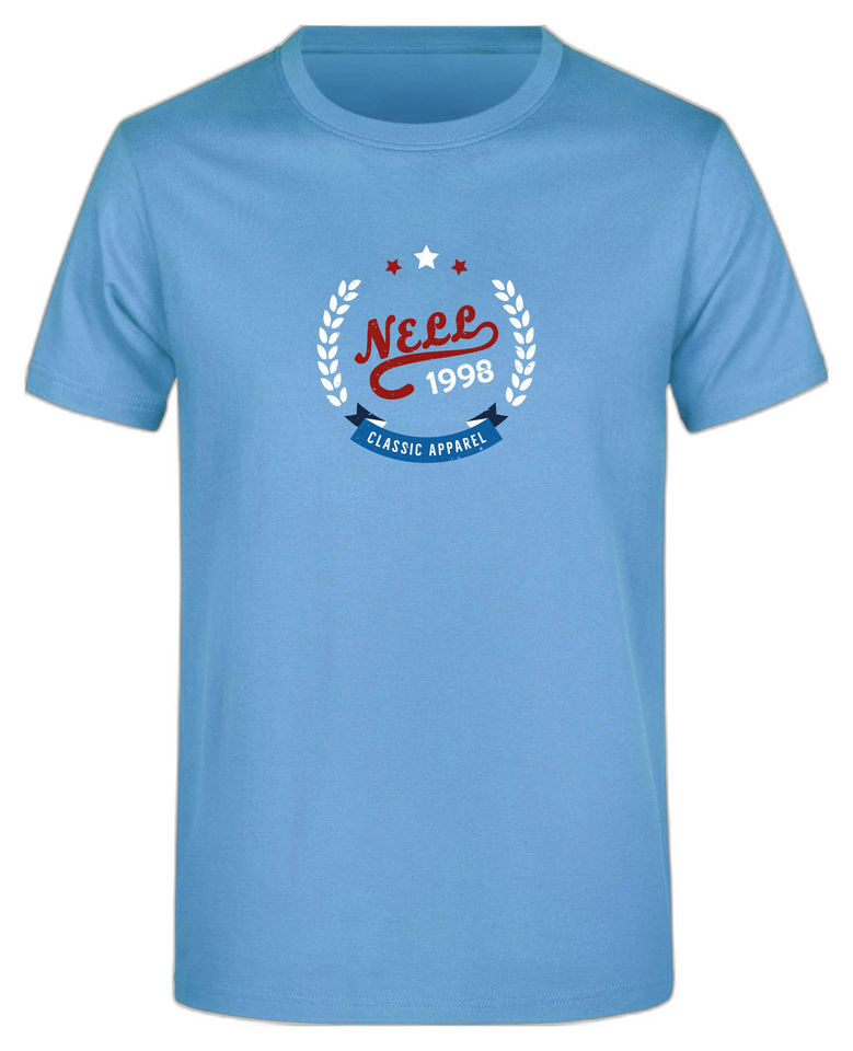 Nell Pánské tričko Alvar Sky Blue